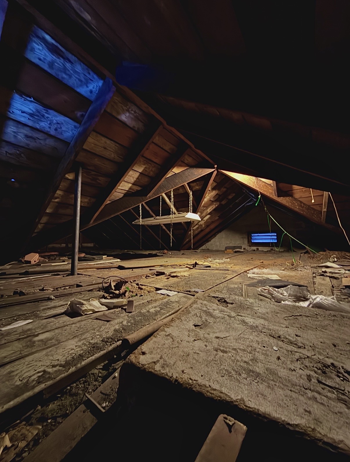 Attic Cleanout — after